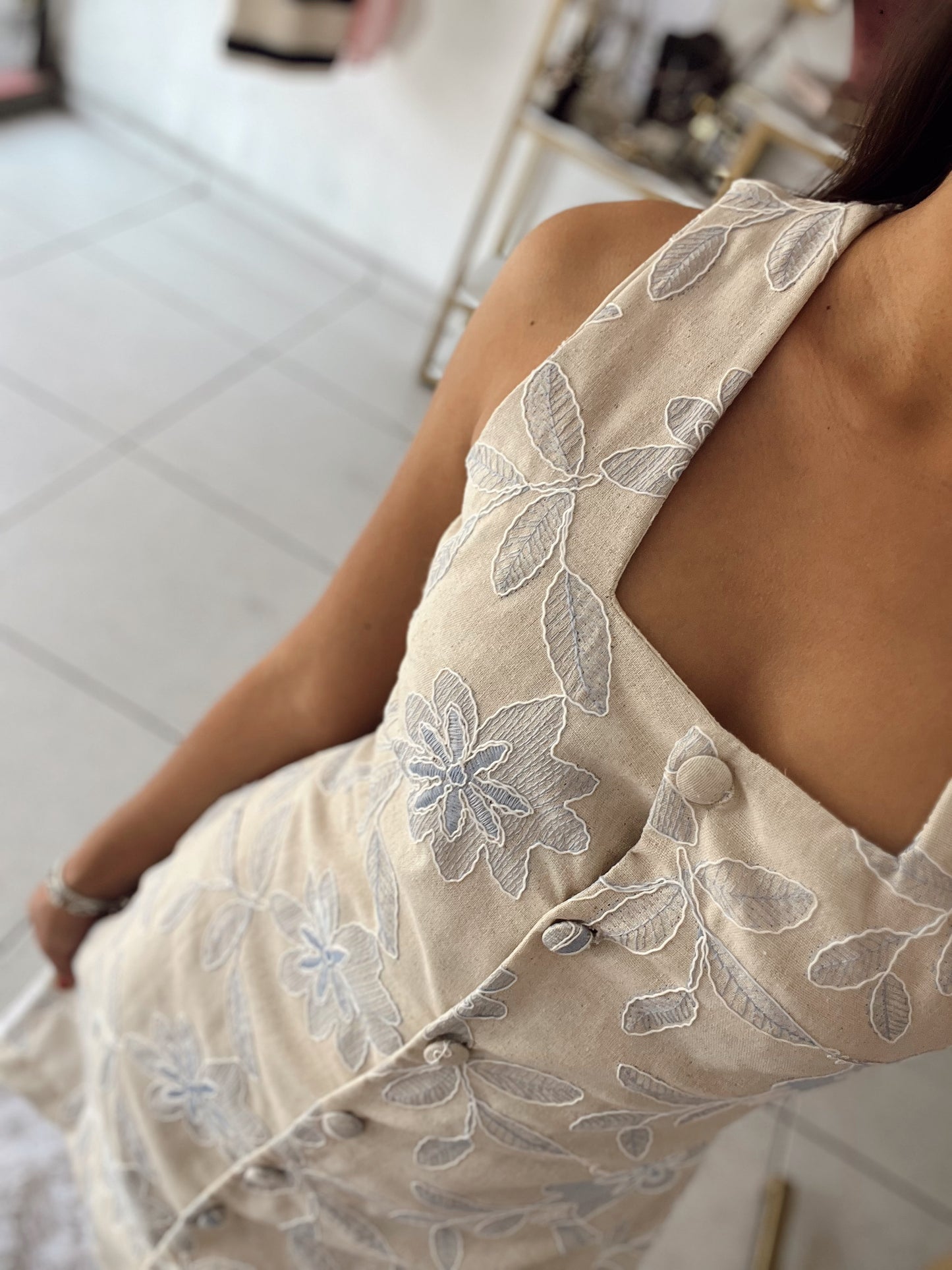Vestido Dalia Azul