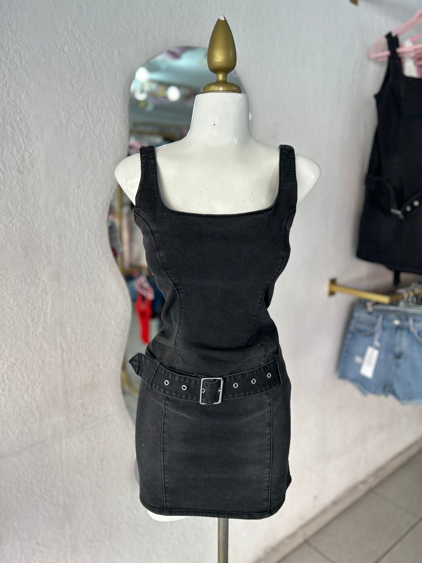 Vestido demin black