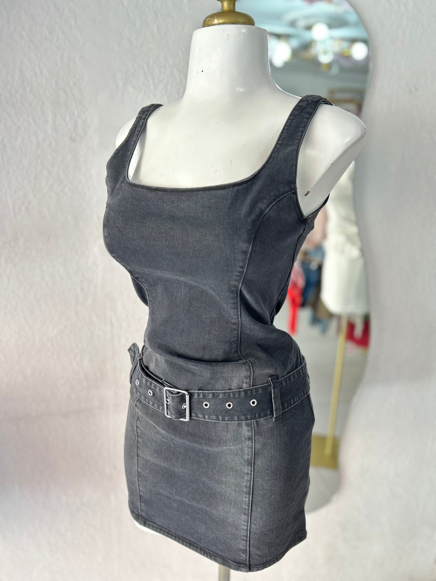 Vestido demin black