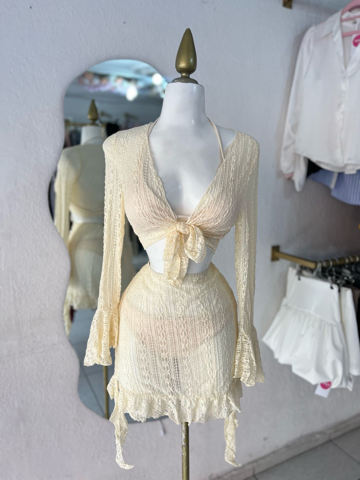 TRAJE DE BAÑO 4 PZ IVORY