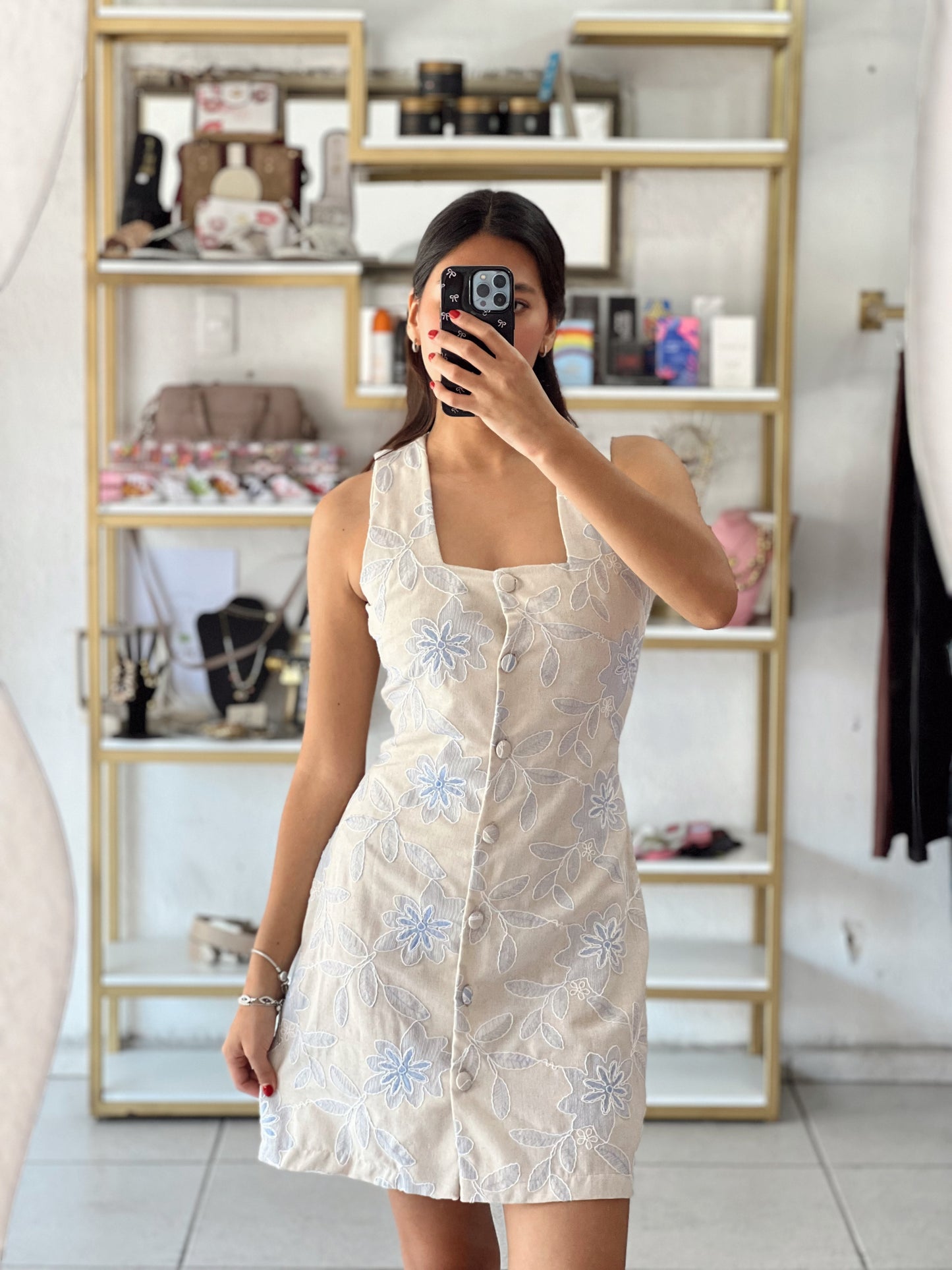 Vestido Dalia Azul