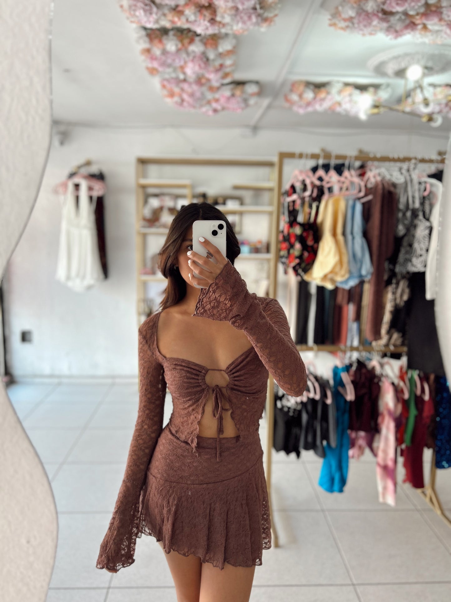 Conjunto canela