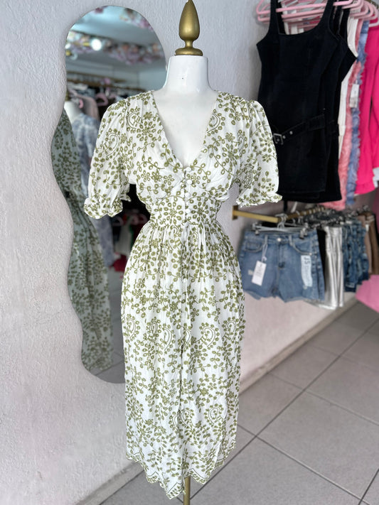 Vestido brisa verde