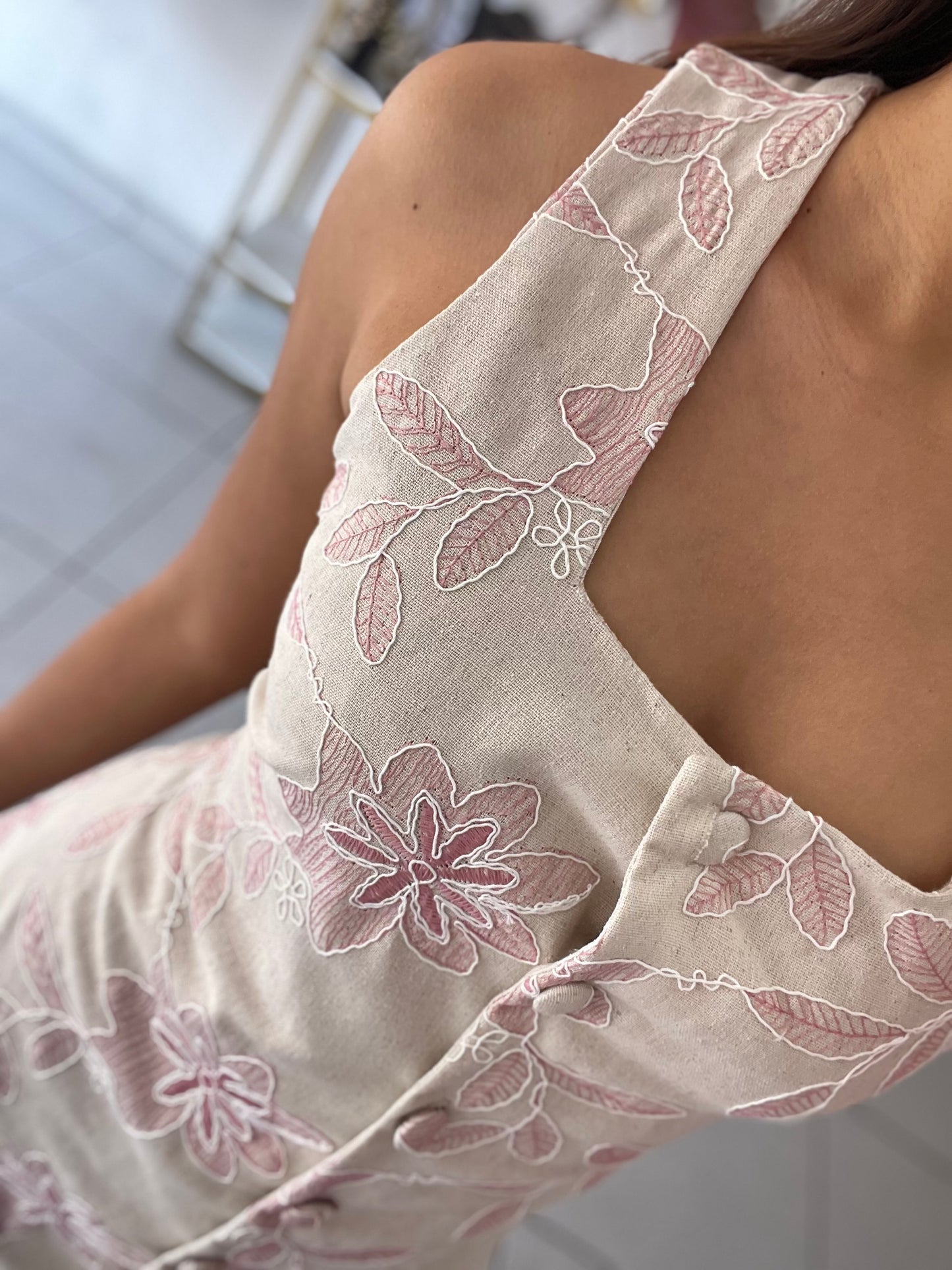 Vestido Dalia Rosa