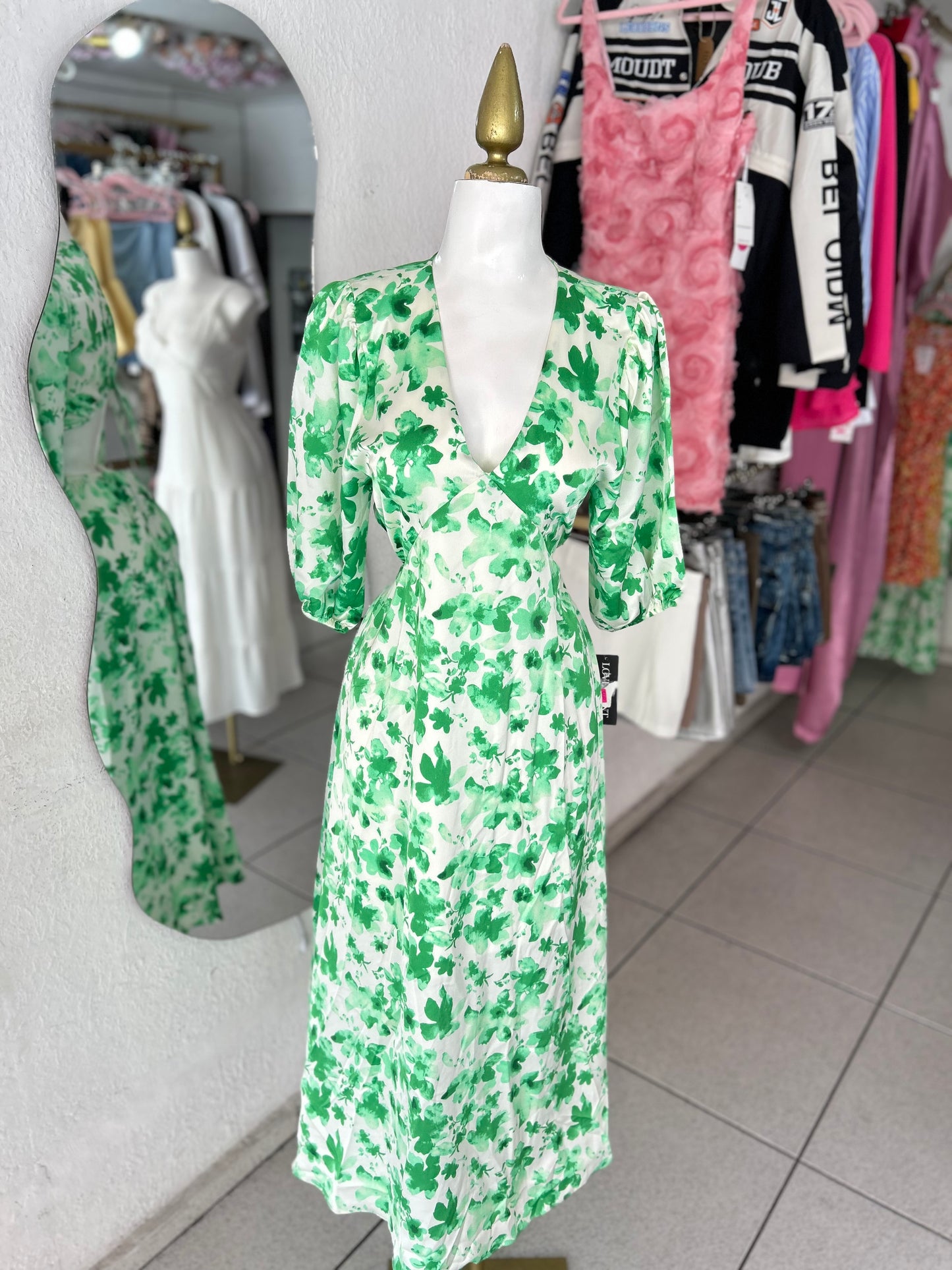 Vestido menta