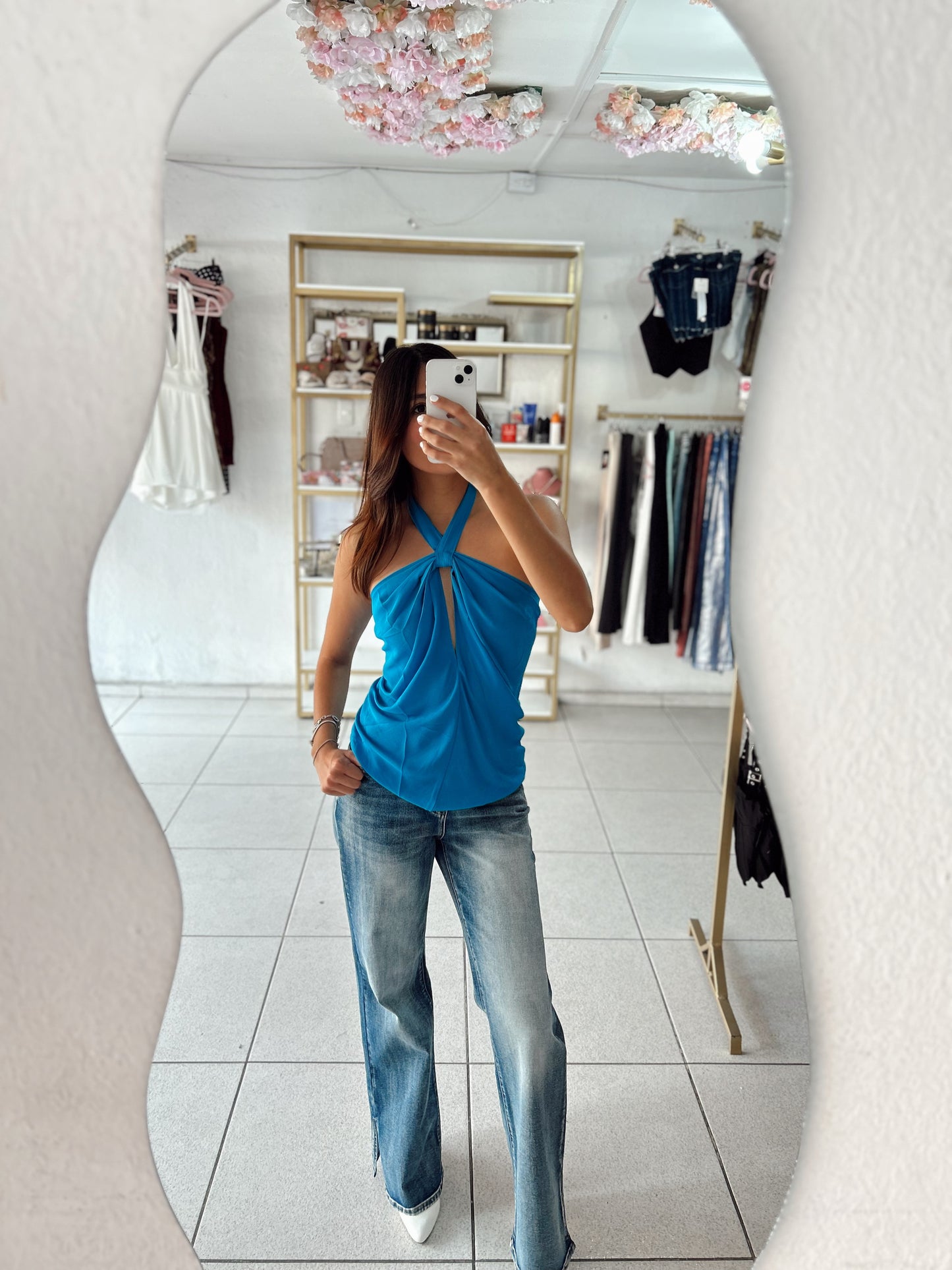 Blusa blue rosh