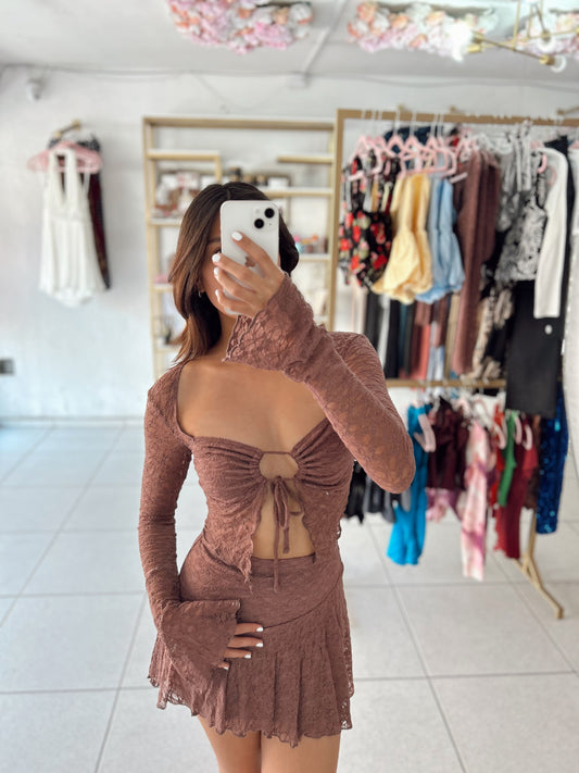 Conjunto canela