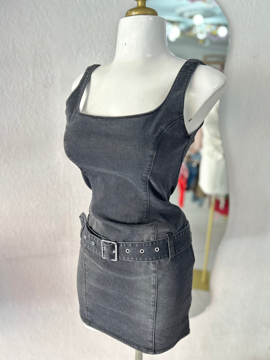 Vestido demin black