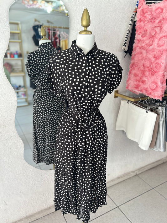Vestido lunares