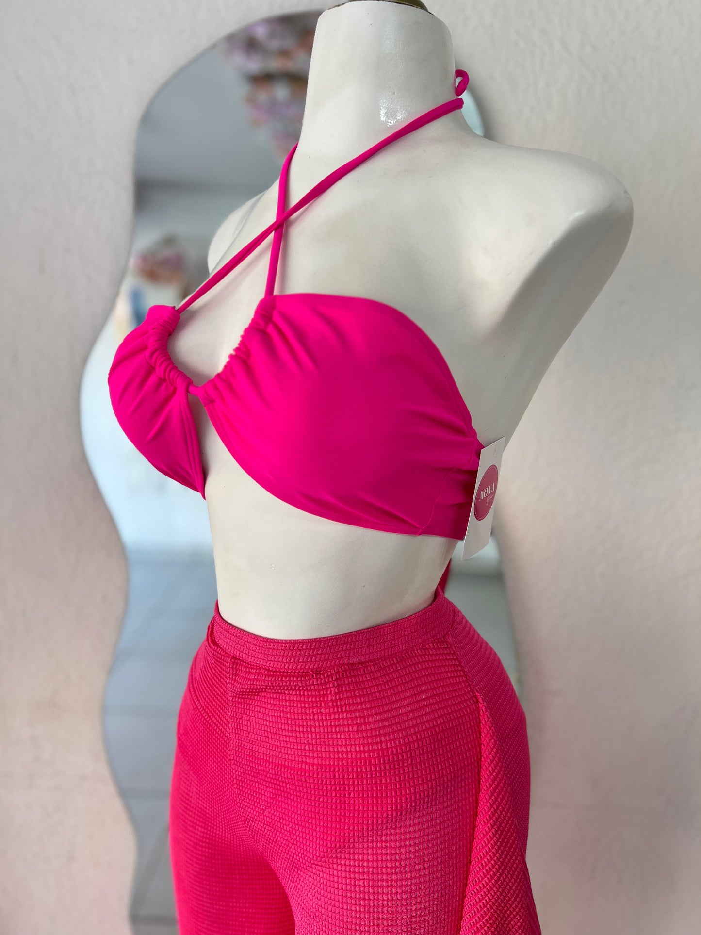TRAJE DE BAÑO PINK PANTALON
