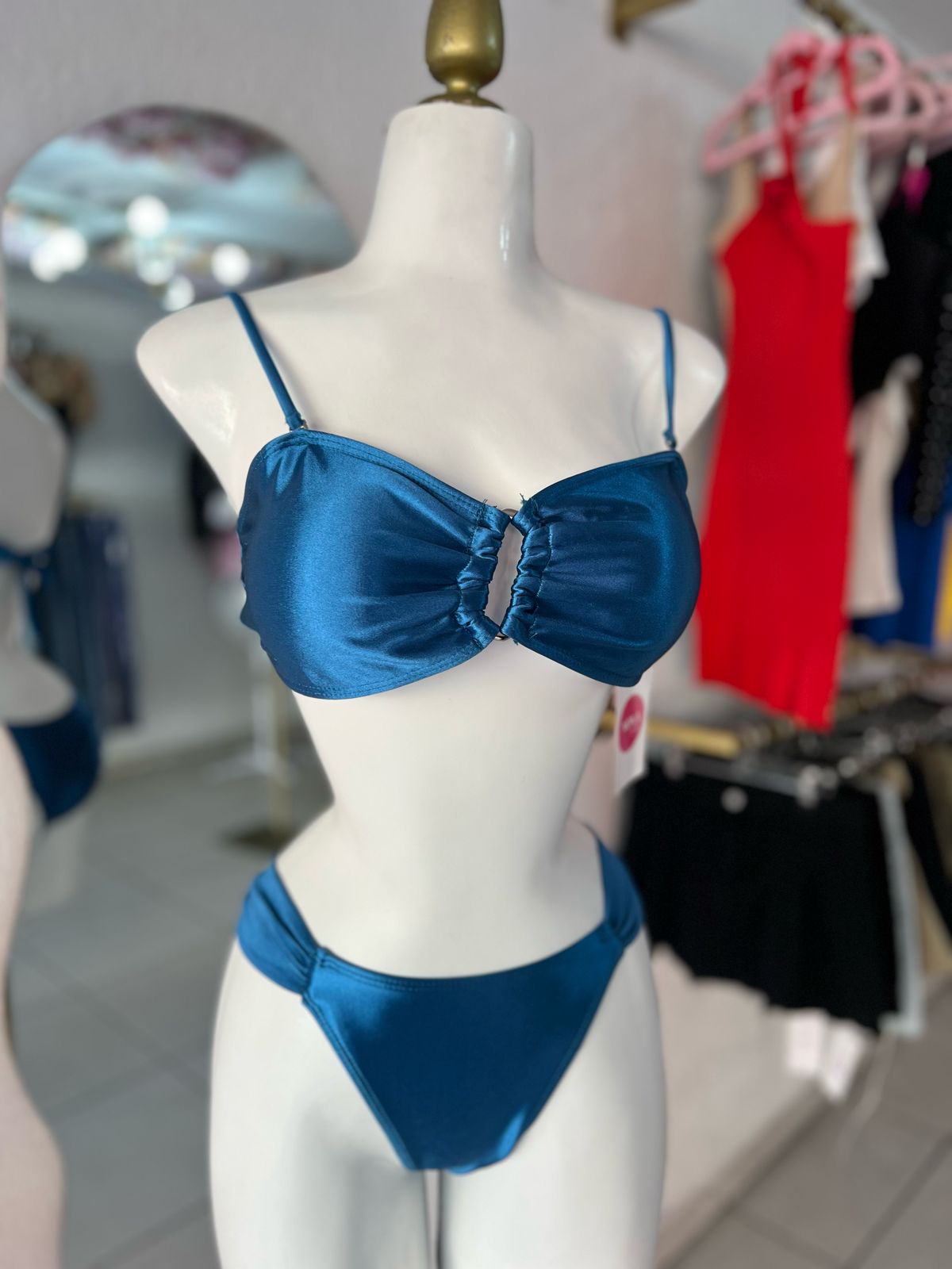 BIKINI AZUL SATIN